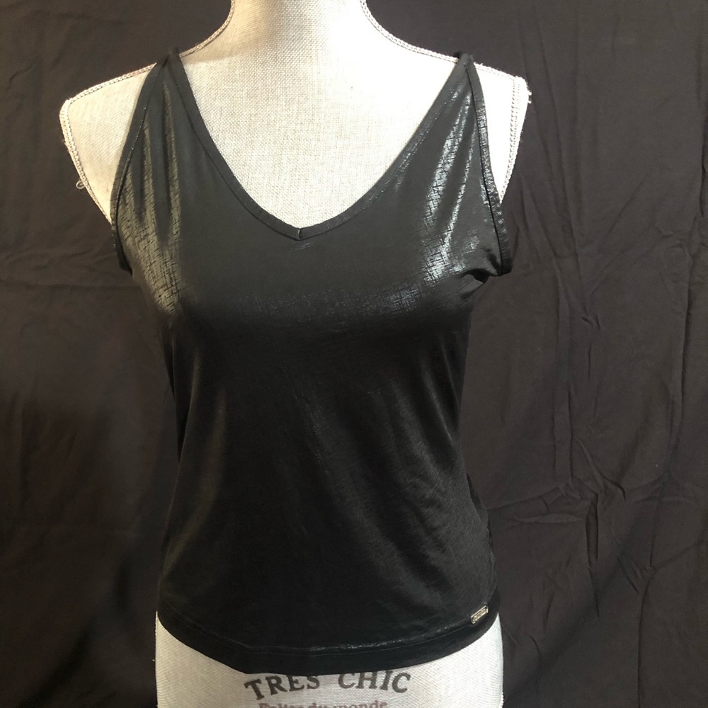 Guess , Black tie back top - L
